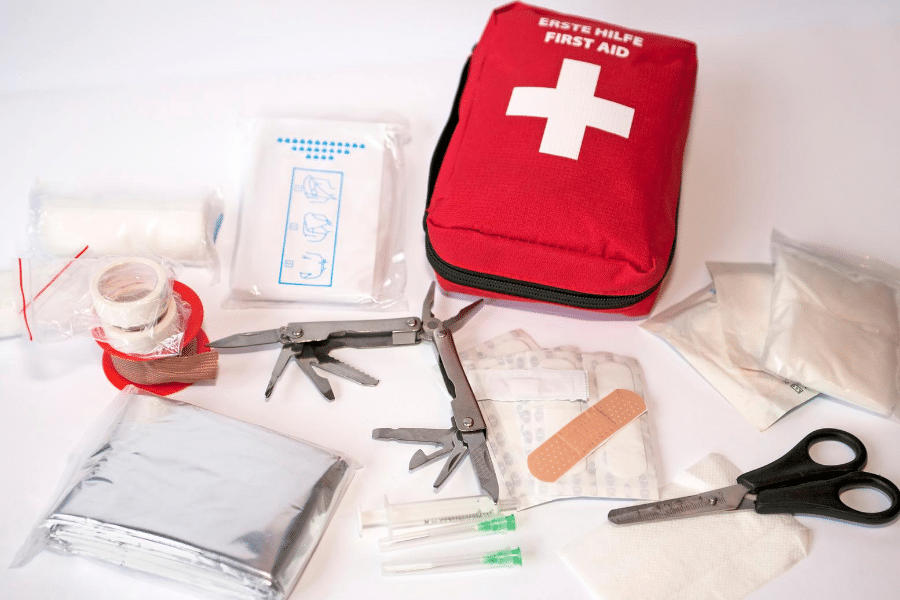 First Aid kit in your car for emergencies east end body shop huntington west virginia