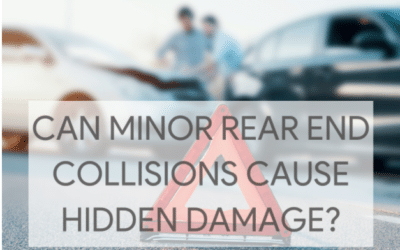 Can Minor Rear-End Collisions Cause Hidden Damage?