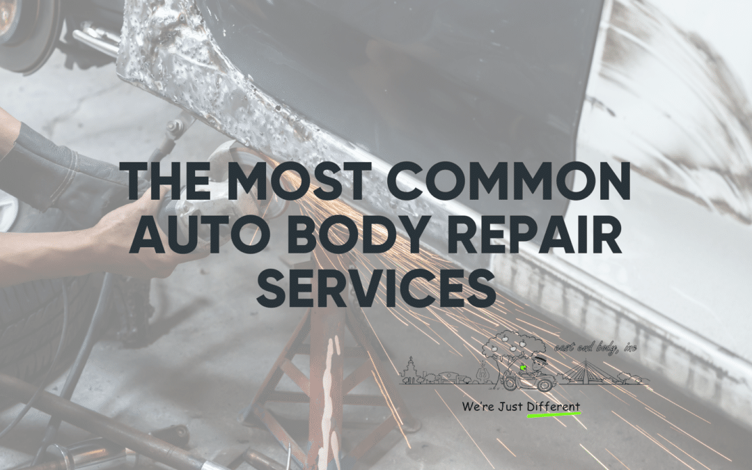 The Most Common Auto Body Repair Services