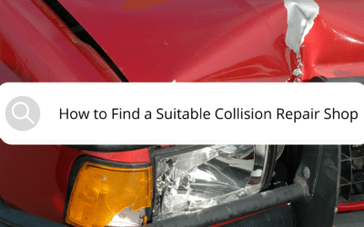 How to Find a Suitable Collision Repair Shop