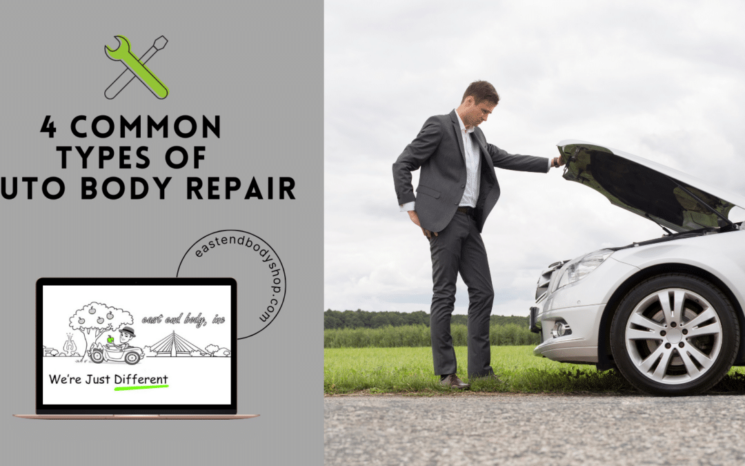 4 Common Types of Auto Body Repair